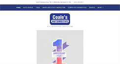 Desktop Screenshot of coalesautomotive.com