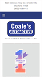 Mobile Screenshot of coalesautomotive.com